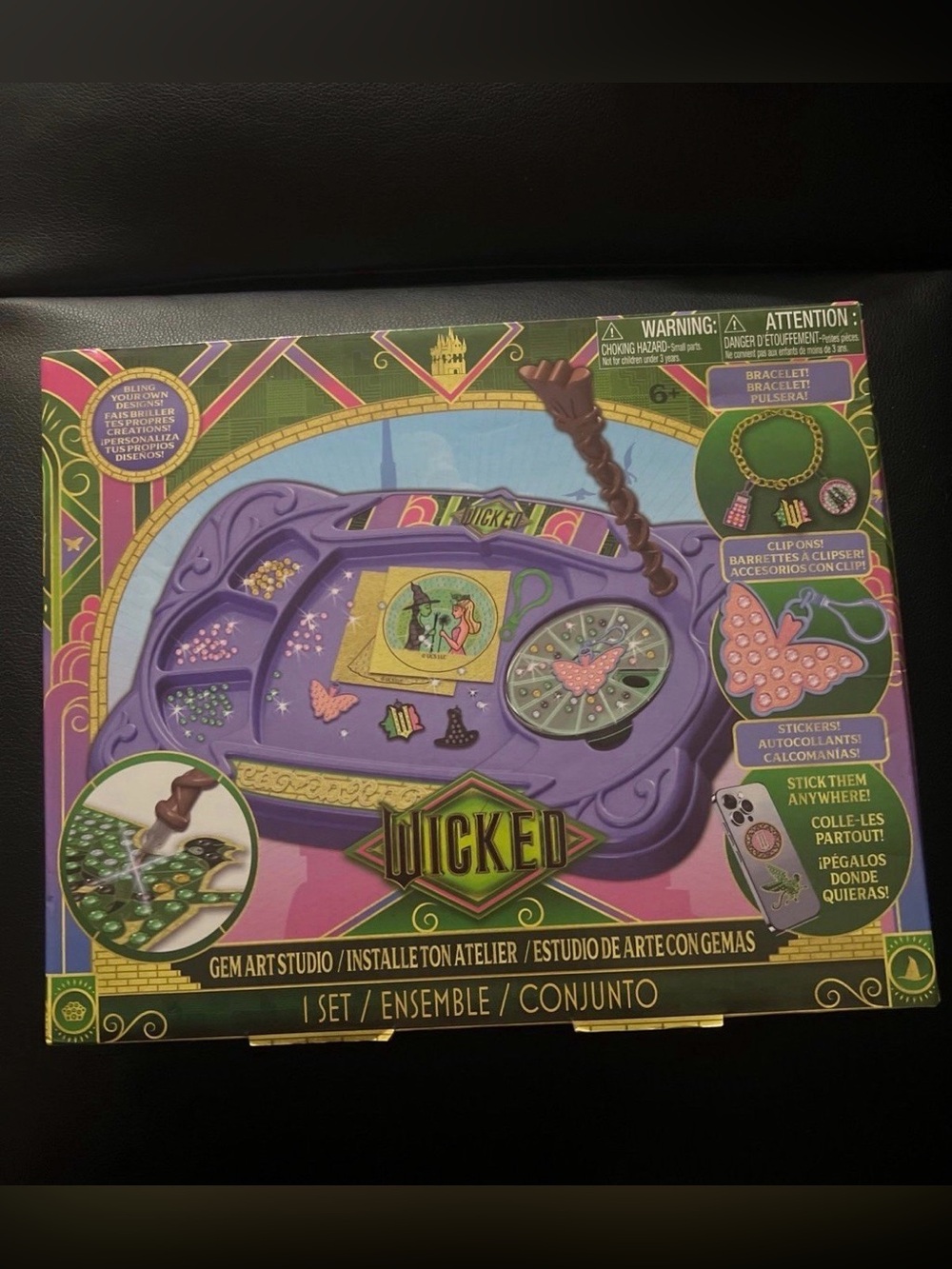 Wicked Gem Art Studio Jewelry Kit - Purple